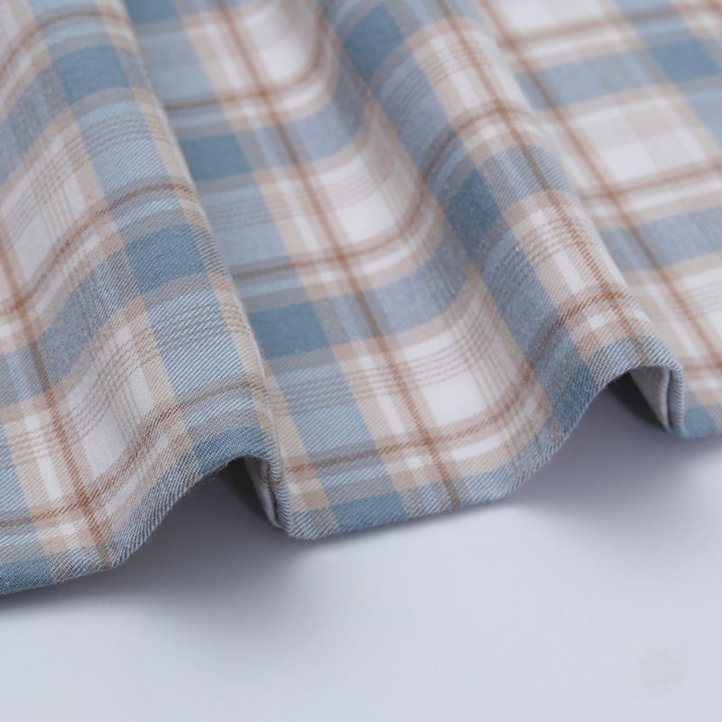 Stoff aus Baumwolle/Nylon (Spandex).